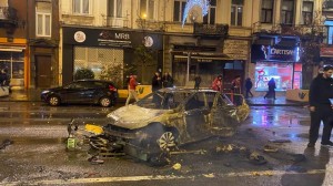 Des débordements Ã  Bruxelles en marge de Belgique-Maroc