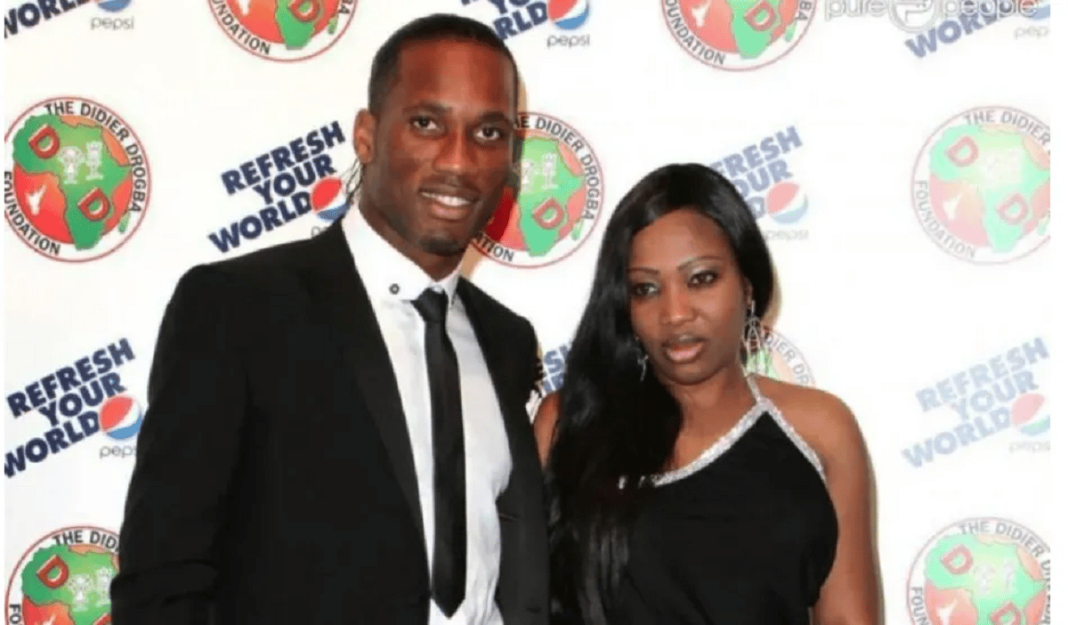Didier Drogba et son ex femme