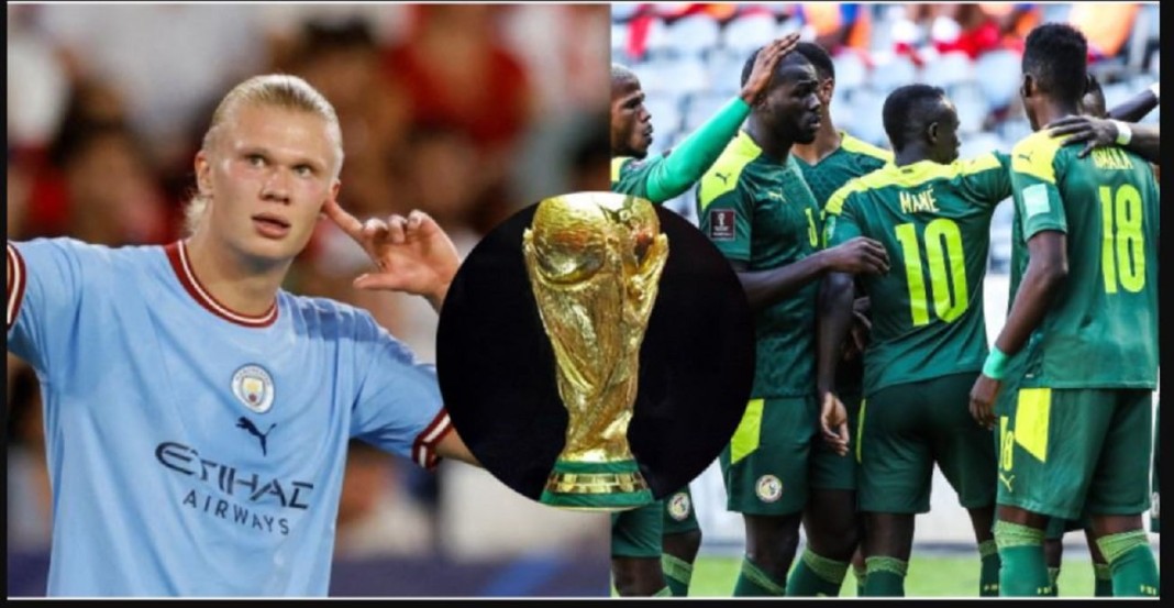 Erling Haaland dit supporter le Sénégal Ã  la Coupe du monde 2022