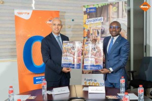 Signature d'un accord de partenariat entre Moov Money et NSIA Gbodjêkwê