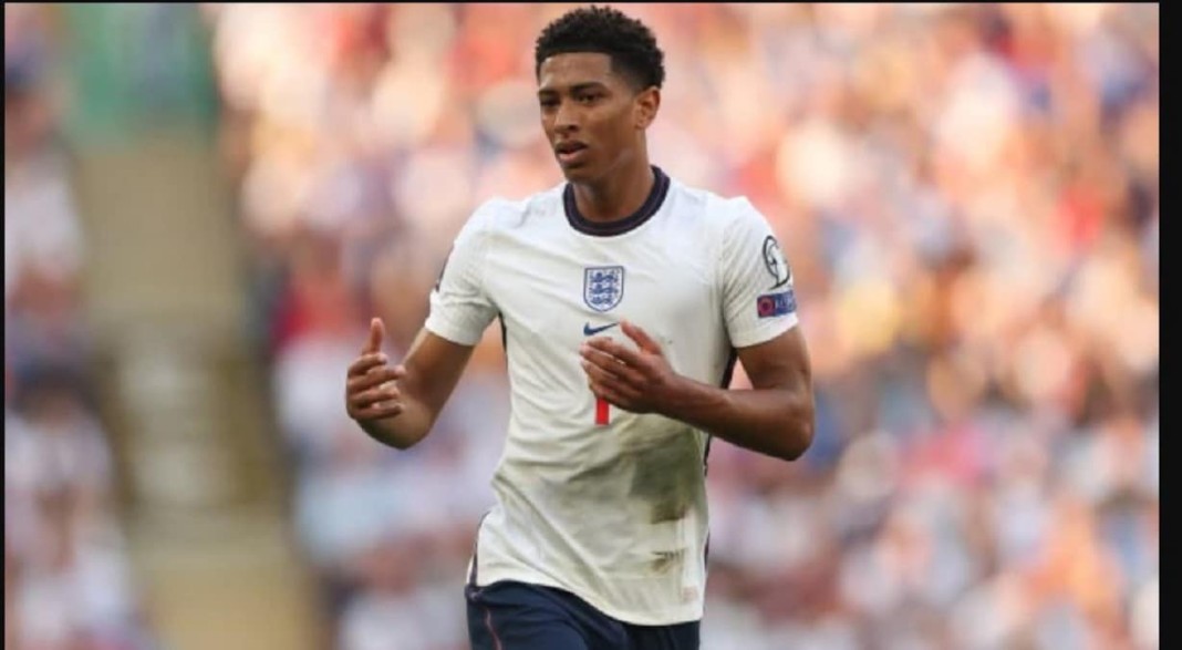 Jude Bellingham sous le maillot de l'Angleterre
