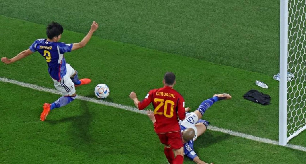 Le but polémique du Japon contre l'Espagne lors de la Coupe du monde 2022