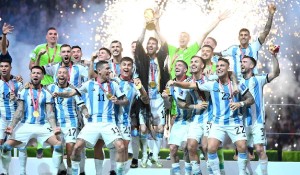 Les argentins célèbrent leur victoire en Coupe du monde 2022