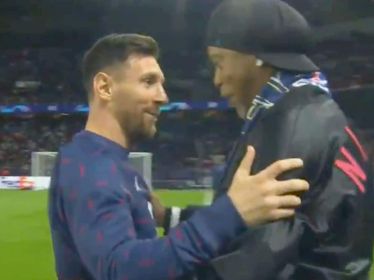 Lionel Messi et Ronaldinho