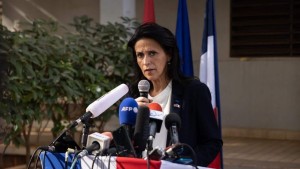 Chrysoula Zacharopoulou, secrétaire d'État auprès de la ministre française des Affaires étrangères