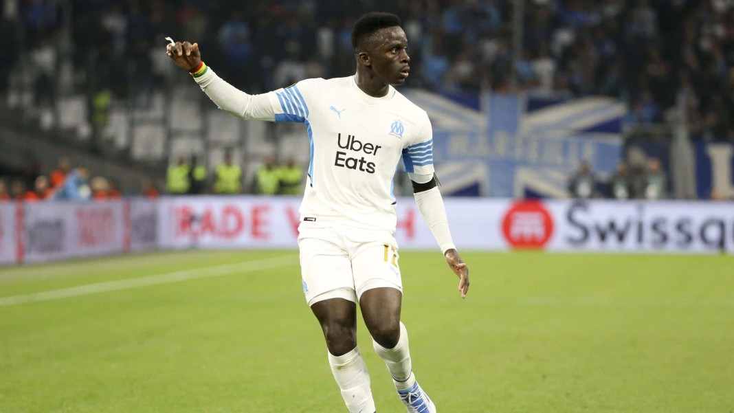 Bemba Dieng avec le maillot de Marseille