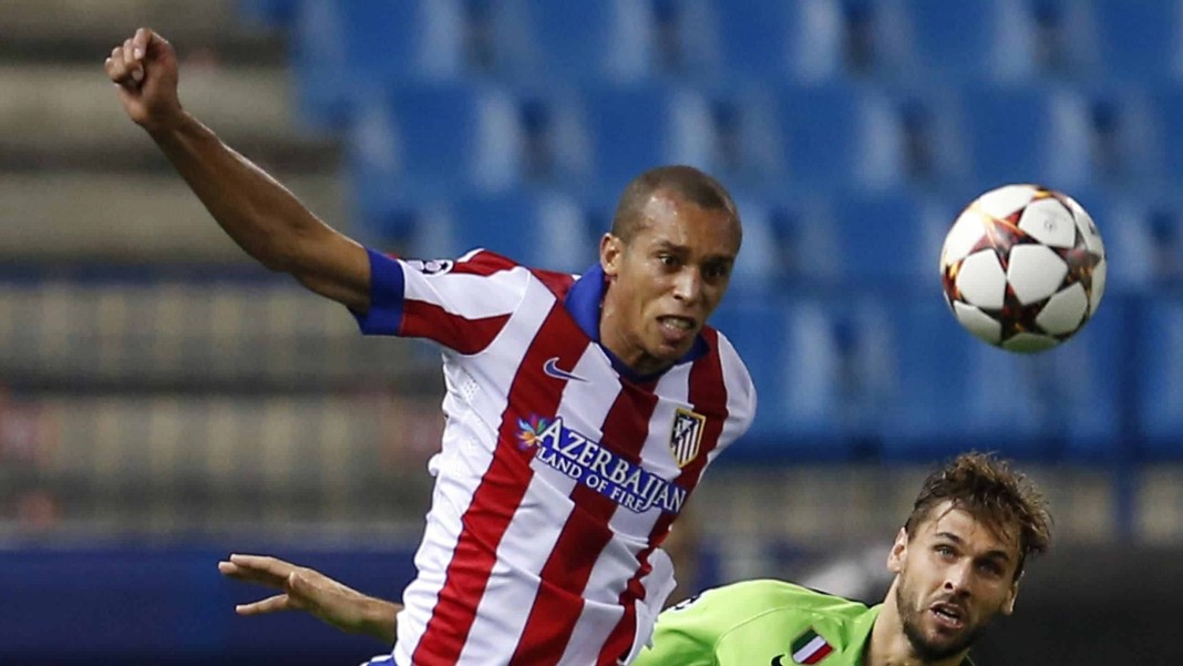 Joao Miranda sous les couleurs de l'Atletico Madrid