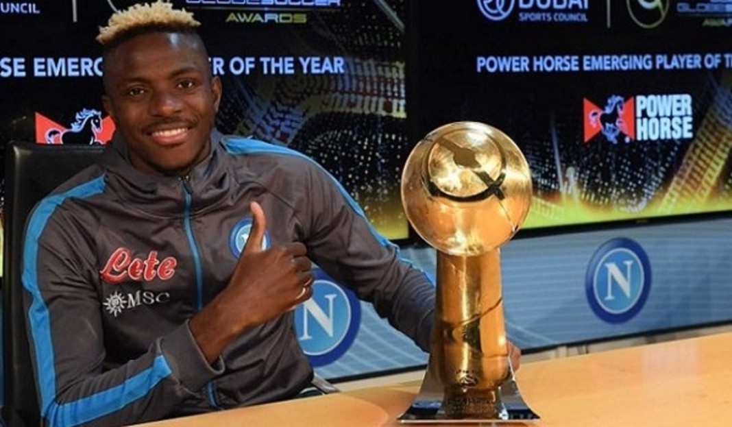 L'attaquant de Naples, Victor Osimhen