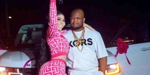 Christian Noutais et sa femme Maeva Gomez