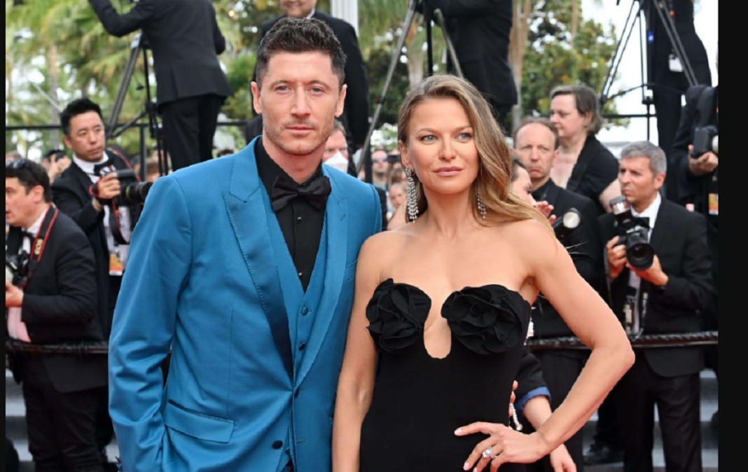 Robert Lewandowski et sa femme Anna Lewandowska