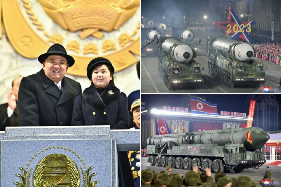 Défilé militaire en Corée du Nord