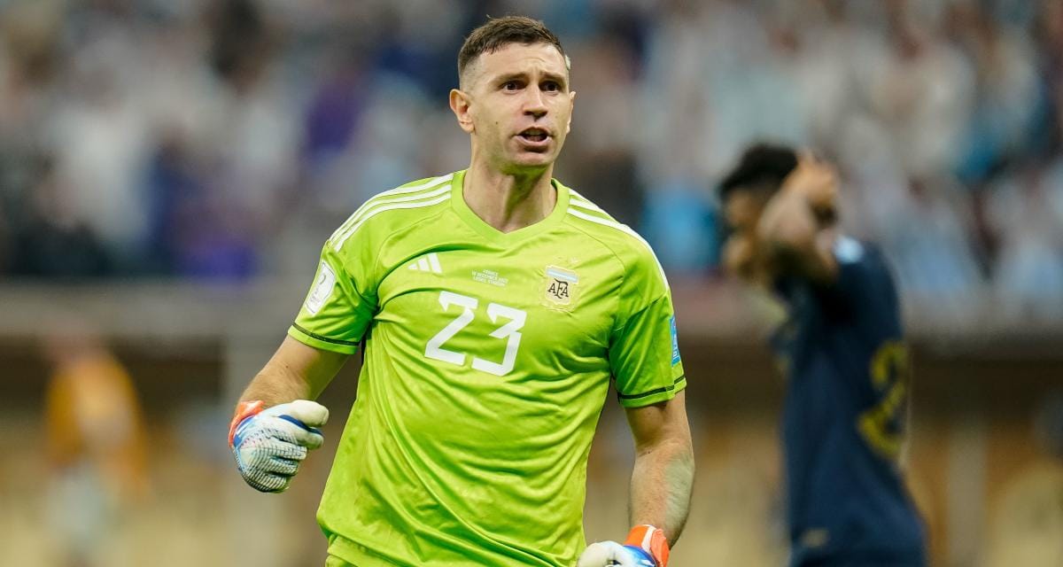 Emiliano Martinez, meilleur gardien de l'année aux The Best FIFA Awards.