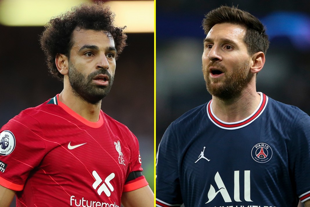 Mohamed Salah vs Lionel Messi