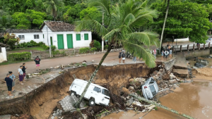 Tempête au Brésil