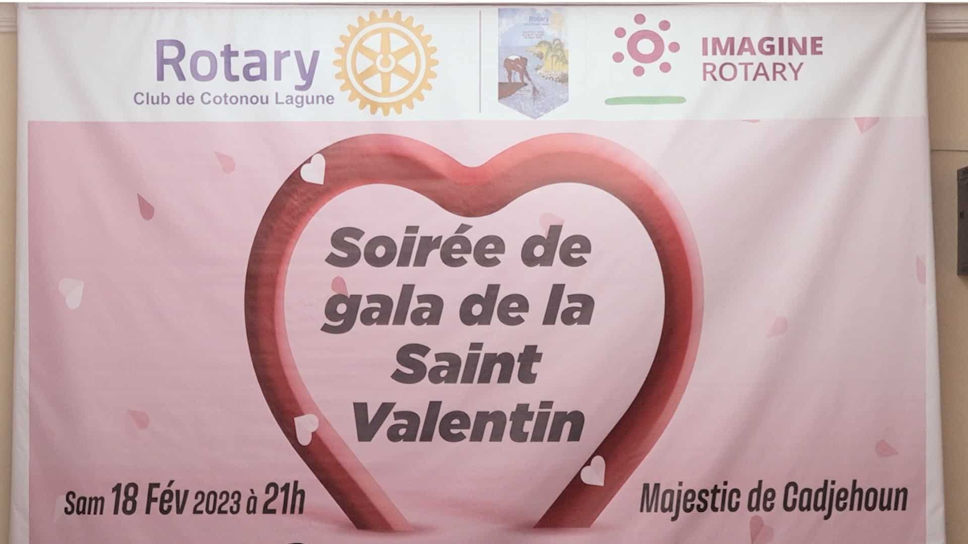 soirée de gala rotary club Cotonou lagune