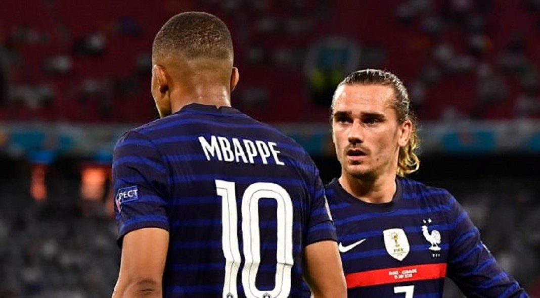 Kylian Mbappé et Antoine Griezmann