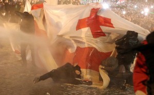 Manifestations en Géorgie