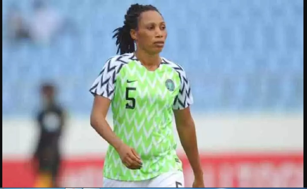 Omone Ebi, défenseure centrale des Super Falcons du Nigéria