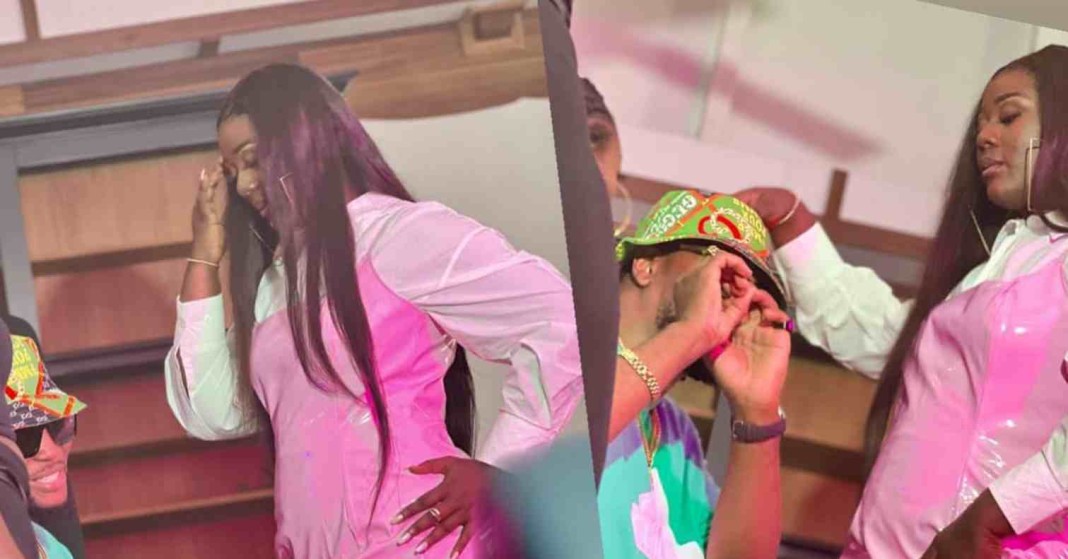 Eunice Zunon et le rappeur béninois Eunice Zunon