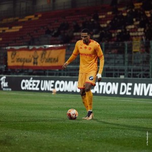 le néo attaquant béninois Andréas Hountondji
