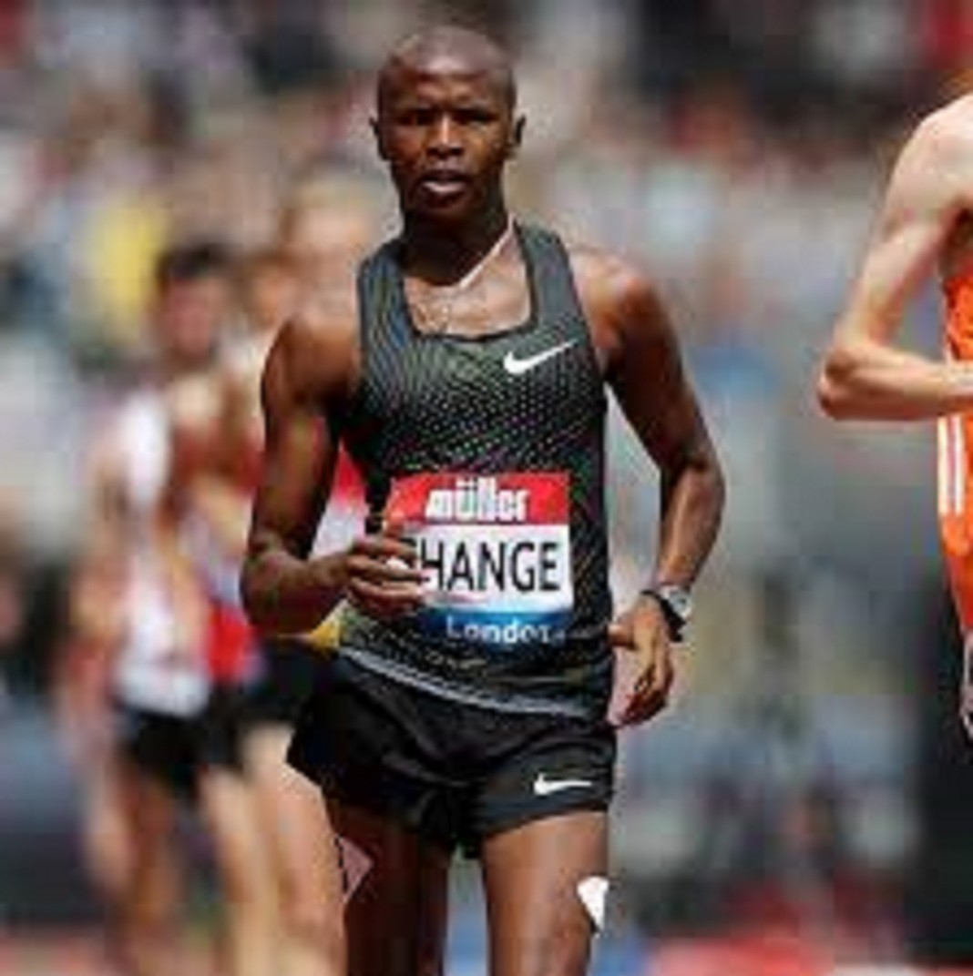 Le marcheur sud-africain Lebogang Shange