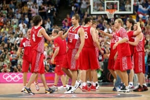Les médaillés de bronze de Londres 2012, la Russie, ont été interdits de compétition en basket masculin Ã  Paris 2024 ©Getty Images