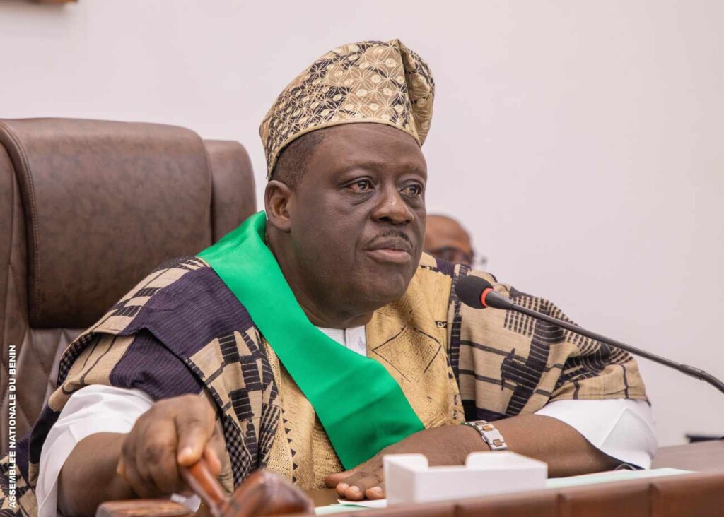 Louis Vlavonou, président de l'Assemblée Nationale du Bénin