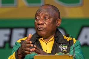 Le président sud-africain, Cyril Ramaphosa