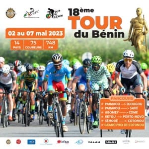 Tour du Bénin 2023 : La 18ème édition démarre le 02 mai