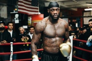 Le boxeur américain Deontey Wilder