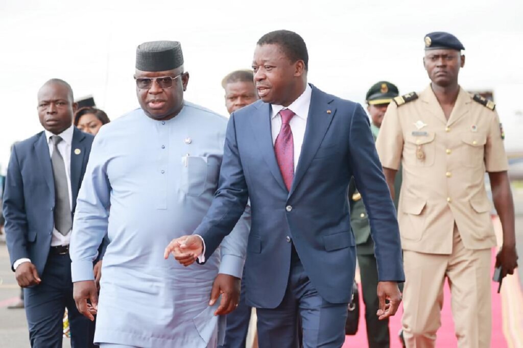 Faure Gnassingbe et Julius Maada Bio