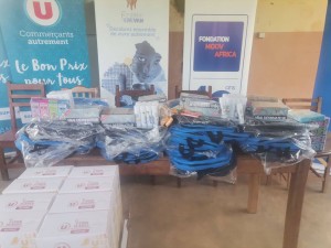 Bénin: dons de la Fondation Moov Africa Ã  l'orphelina Notre Dame du refuge de Komiguia