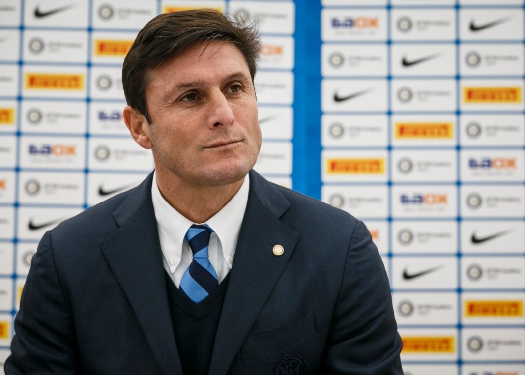Javier Zanetti, vice-président de l'Inter Milan