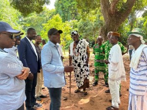 Patrice Talon Ã  Ouidah
