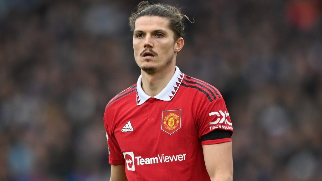 Le milieu de terrain de Manchester United, Marcel Sabitzer