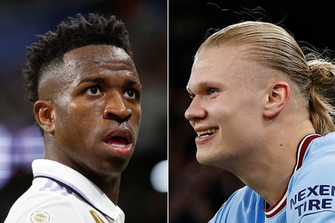Vinicius Junior et Erling Haaland