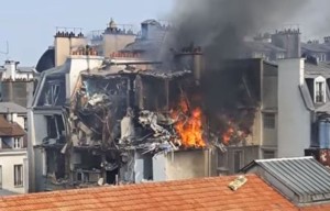 Explosion de gaz Ã  Paris