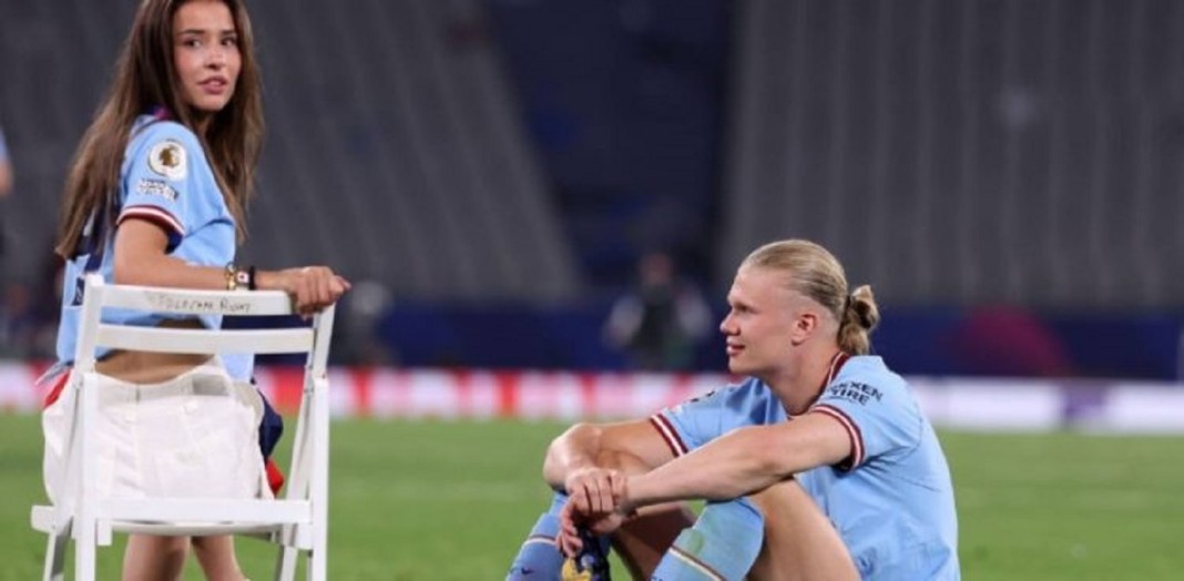 Erling Haaland et sa petite amie Isabel Haugseng Johansen