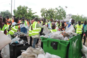 JME 2023 au Bénin: les Nations Unies en campagne contre la pollution plastique Ã  Zongo