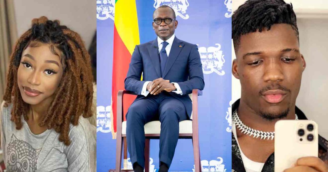 Kim Makosso, Axel Merryl et Patrice Talon