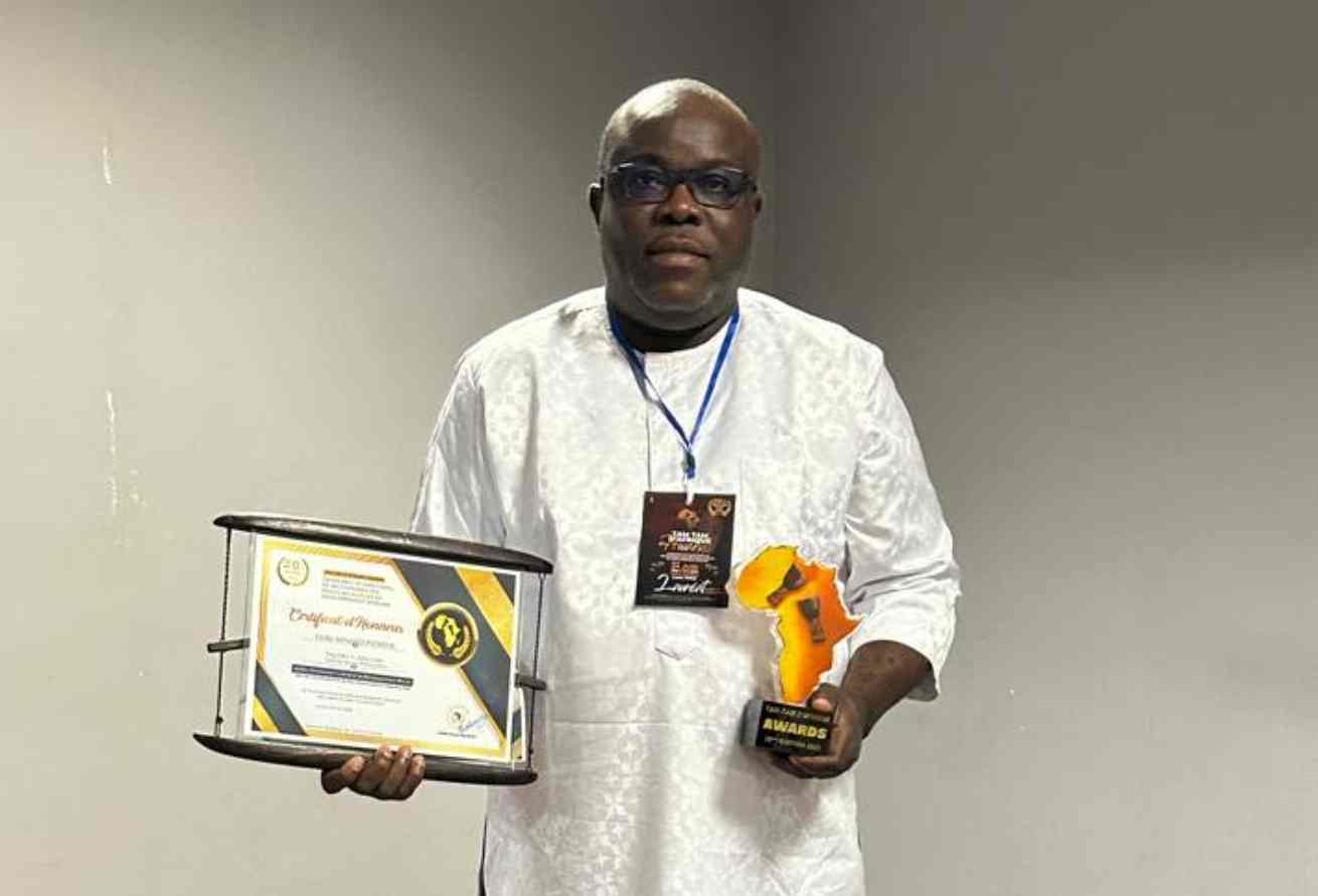 Kodjo Sèna Houngbèmè a été sacré grand prix international de récompenses des meilleurs acteurs de développement africains