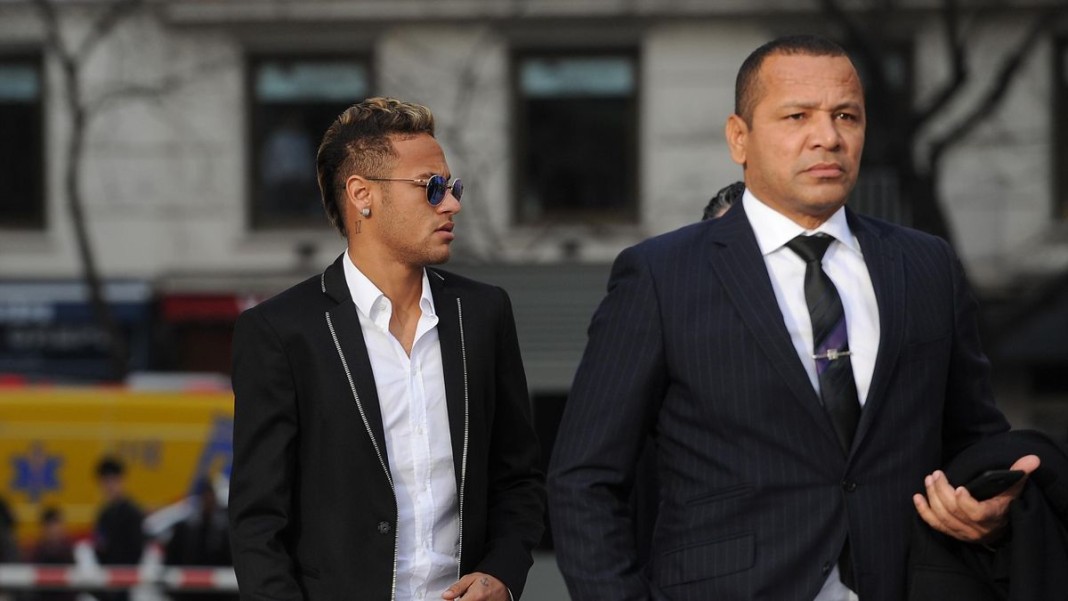 Neymar et son père
