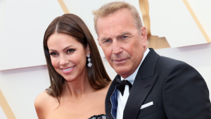 Kevin Costner et son épouse