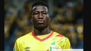 Le milieu de terrain béninois Rodolfo Aloko