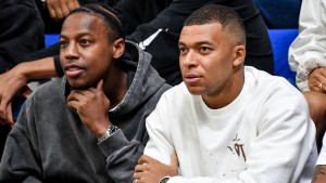 Brice Tchaga et Kylian Mbappé