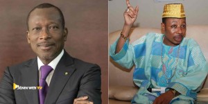 El-Hadj Adam Abibou Owo-Lobè et Patrice Talon