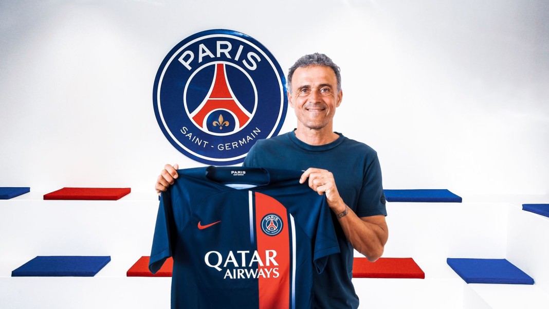 Luis Enrique, nouvel entraineur du PSG