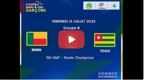 Coupe UFOA B U20/Bénin-Togo: