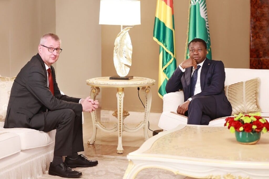 Veltin et Faure Gnassingbé