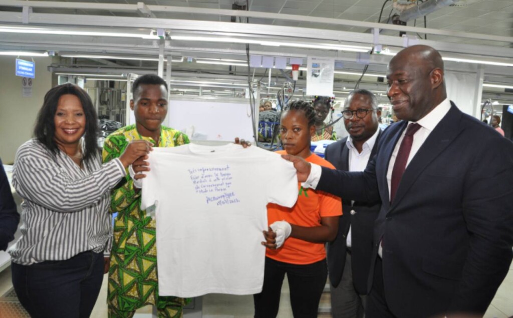 Visite au Bénin de Marie-Chantal Uwanyiligira, nouvelle Directrice des opérations de la Banque mondiale